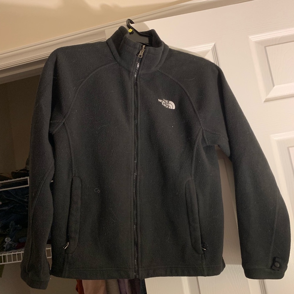 North Face fleece zip up jacket